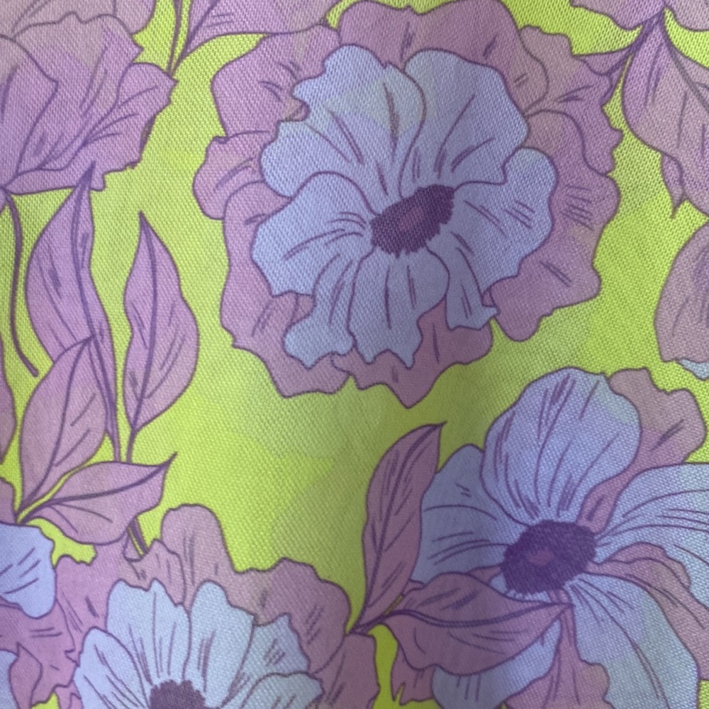 Zara Sheer Floral Tee Shirt View 5